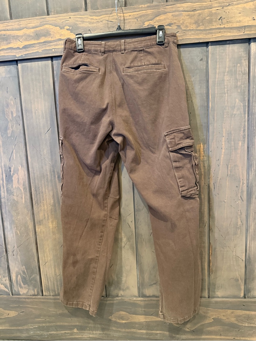 Young LA Men's Cargo Pants - Brown - Picture 2 of 4